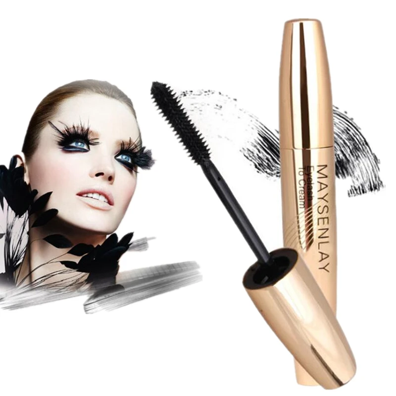 Professional Brand Makeup Silk 3D Fiber Silicon Brush Head Eyelash