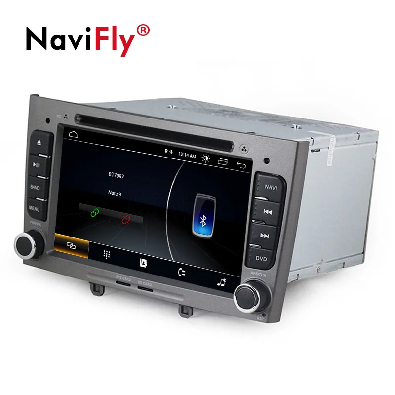 Clearance NaviFly car multimedia player for Peugeot 308 2009 2010 2011 2012 2013 2014 Android 8.1 quad core autoradio with gps navi 2