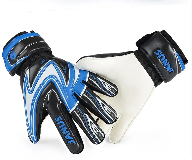 Профессиональные футбольные перчатки вратаря с защитой пальцев утолщенные 4 мм латексные футбольные перчатки для взрослых и детей