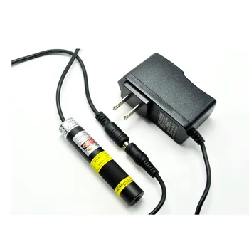 

Focusable Infrared IR Laser 830nm 250mW Dot Module Laser Night Visions 16x68mm with US/EU/UK/AU 5V 1A Adapter