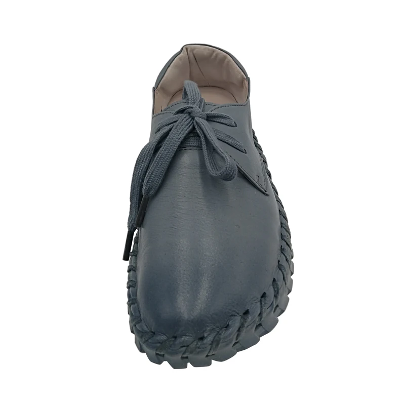 Maylosa 100% Пояса из натуральной кожи туфли на плоской подошве Plain Toe Кружево шнуровке