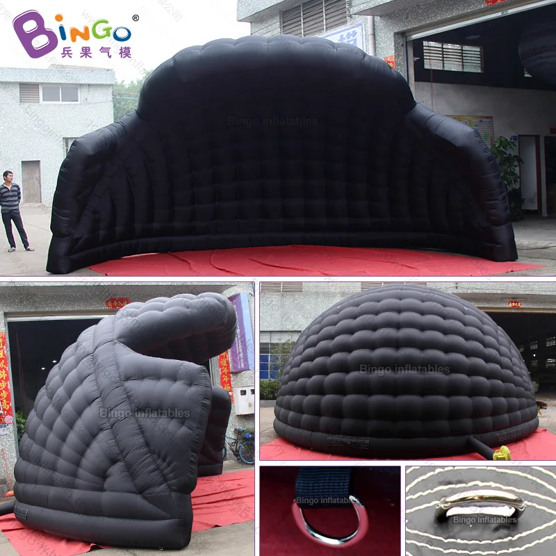  6x4x3.5 Meters Inflatable half irregularity dome tent for outdoor camping