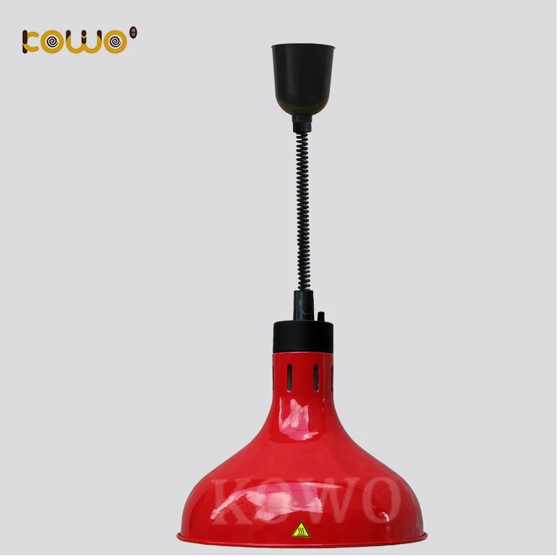 

hanging food warmer lamp electric colorful buffet food heat lamp for restaurant