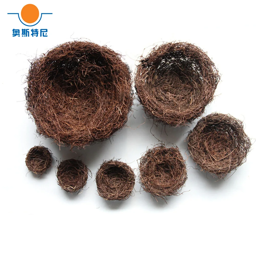 

3pcs Hand-made rattan weaving bird's nest for