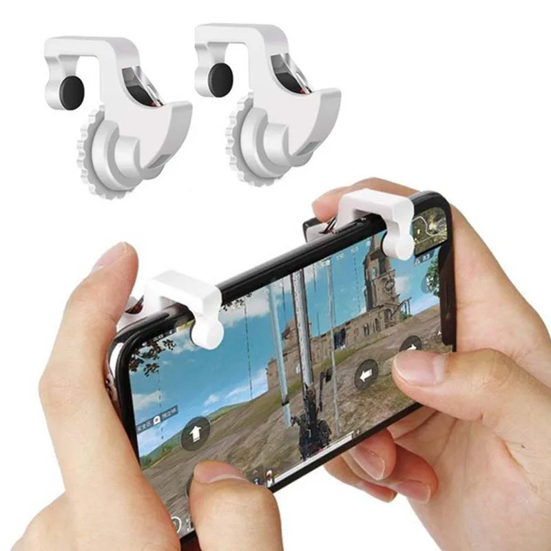 Pubg Mobile Gamepad Pubg Controller for Phone L1R1 Grip with Joystick / Trigger L1r1 Pubg Fire Buttons for iPhone Android IOS