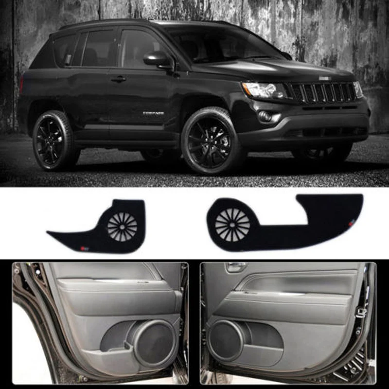 

Brand New 1 Set Inside Door Anti Scratch Protection Cover Protective Pad For Jeep Compass 2010-15
