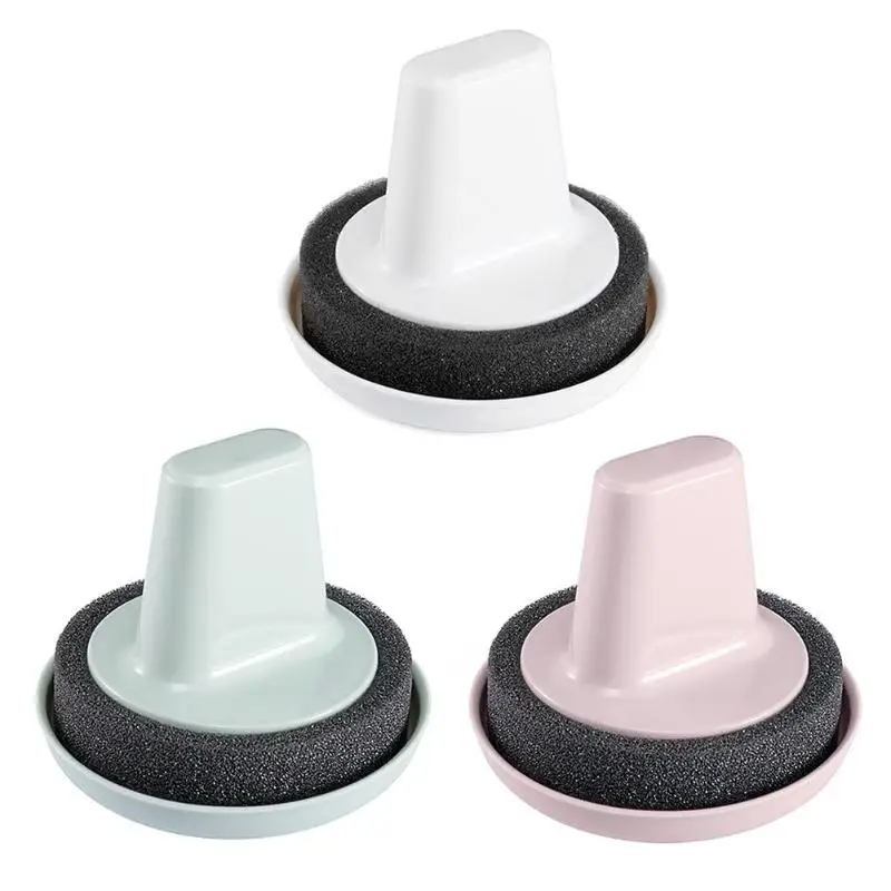 

Kitchen Cleaning Brush Scrubber Washing Dish Bowl With Hand Protector And Tray Sink Sponge Kitchen Pot Cleaner Washing Tool