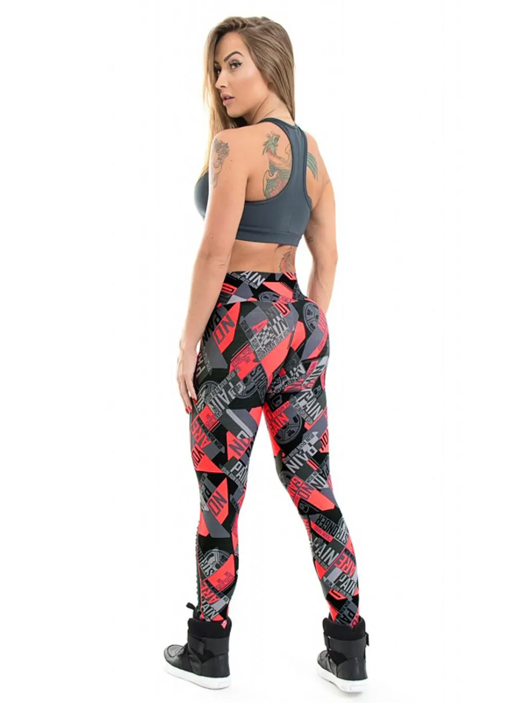 Сексуальные Лоскутные открытые женские леггинсы с принтом дышащие быстросохнущие спортивные Леггинсы для фитнеса спортивная одежда брюки