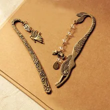 В винтажном стиле, бронзовый, металлический Закладка русалки, ретро закладки русалки и ангела как Художественный альбом маркер линии