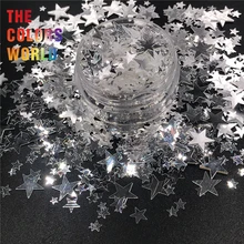 TCT-337 звезда микс переливчатая Радуга Блеск для ногтей Дизайн ногтей украшение боди-арт хна тату макияж Tumblers Ремесло АКСЕССУАРЫ