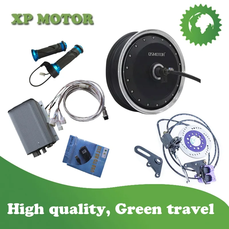 

6000W 13inch Electric motorcycle Hub Motor Conversion Kits with Kelly Controller KEB72101
