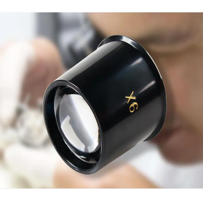 

9X Monocular Magnifier Eye Mask Maintenance Optical Lens Pocket Magnifier Watch Mechanical Circuit Repair Magnifier