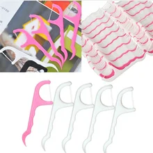 125 шт зубная нить межзубная щетка для средство для гигиены полости рта палка зубные зубы практичная межзубная нить зубочистка набор