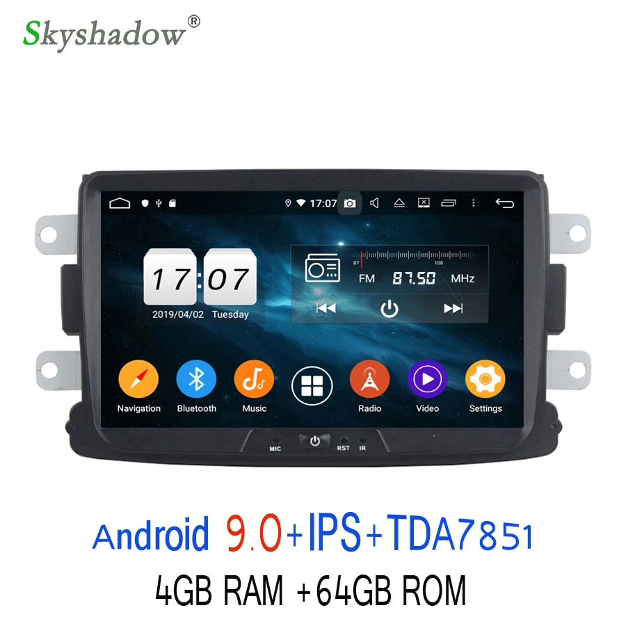 Best DSP Android 9.0 8 Core 64GB ROM For Renault Duster 2014 2015 2016 Car DVD Player GPS Glonass Map RDS Radio wifi Bluetooth 4.2 0 Best DSP Android 9.0 8 Core 64GB ROM For Renault Duster 2014 2015 2016 Car DVD Player GPS Glonass Map RDS Radio wifi Bluetooth 4.2 0