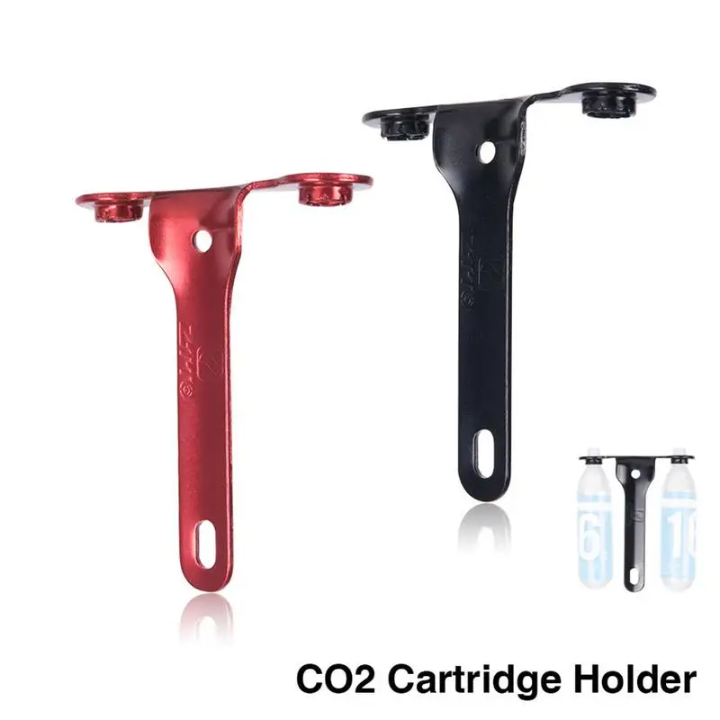2 Colors Stable Bicycle CO2 Cartridge Holder MTB Road Bike Water Bottle Cage Lightweight Parts For Cycling Outdoor Sport