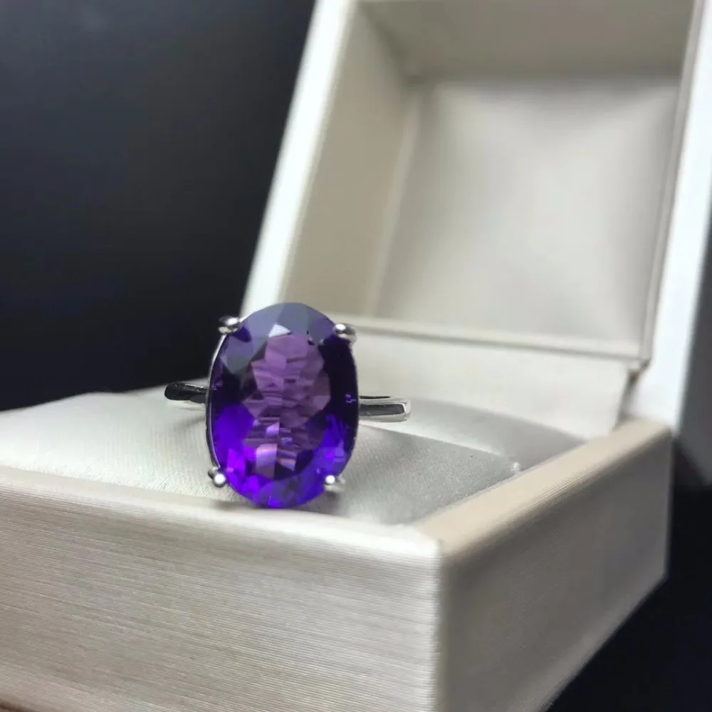 Natural Raw Amethyst Handcrafted Women Jewelry RSR23 925 Sterling Silver Ring Natural Raw Amethyst Handcrafted Women Jewelry RSR23 925 Sterling Silver Ring