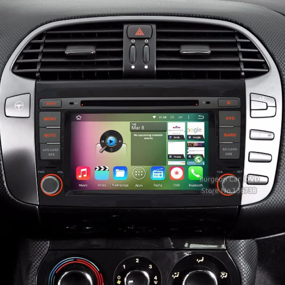 Discount 4G WIFI Android 8.0 Octa Core Car DVD For Fiat Bravo 2007 2008 2009 2010 2011 2012 2013 2014 Car Radio With 4GB RAM 32GB ROM GPS 5