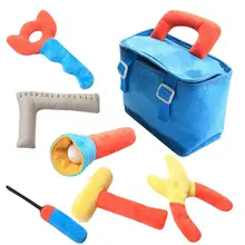 Детские ремонтные Инструменты Набор ролевых игр экологически чистые мягкие ремонтные игрушки развивающие игрушки для детей подарок