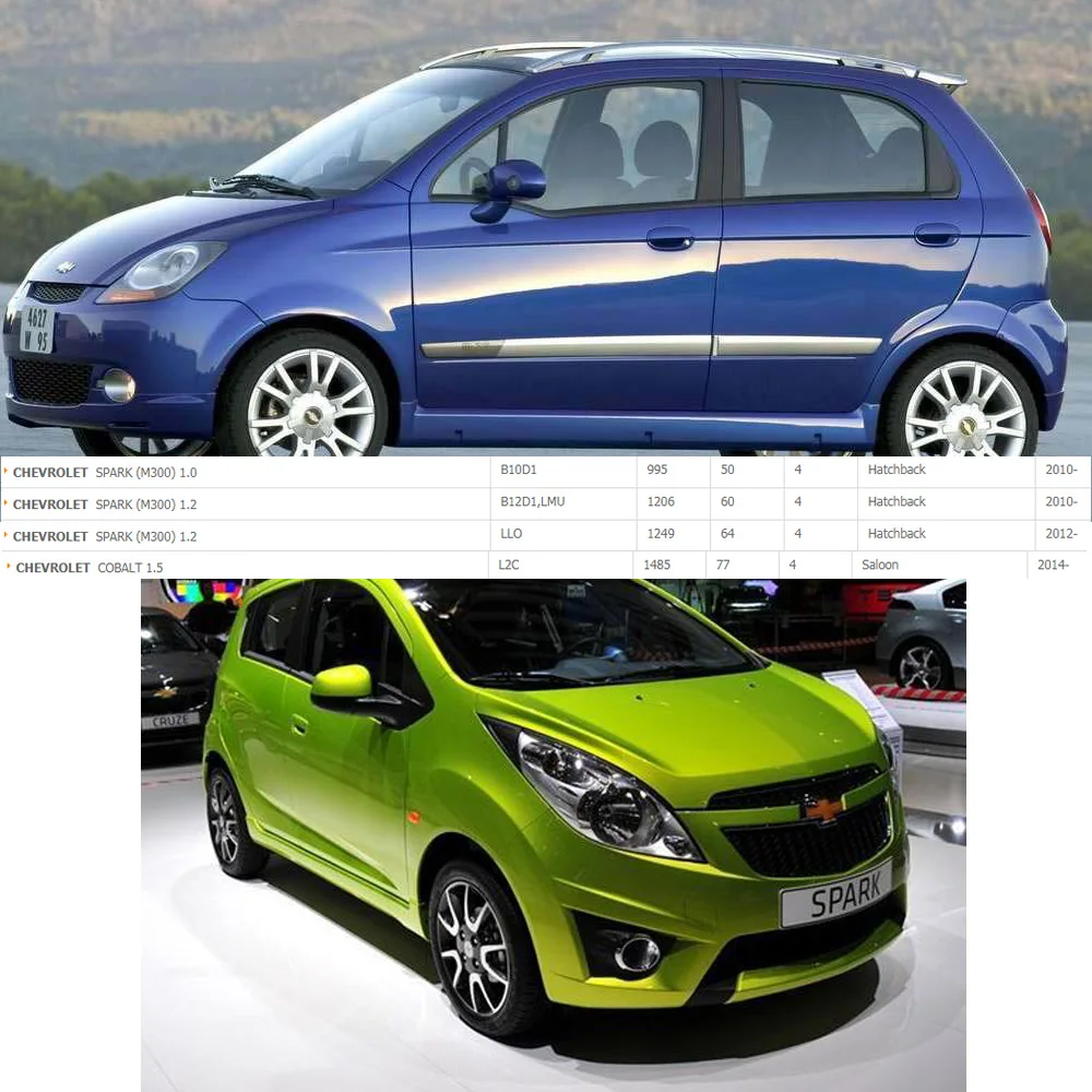 4 шт. катушки зажигания для Chevrolet Matiz SPARK гайка обода колеса WULING 630 730(05-) 1.0L 1.2L 1,5 T B15 9023781 96875090 A0991600089