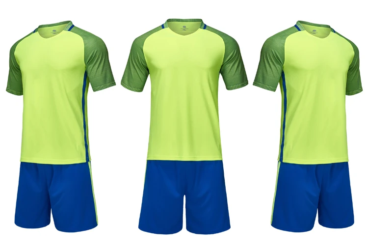 Мужские Простые пустой бег Футбол Джерси комплекты униформы футбольные спортивные костюмы дышащие на заказ