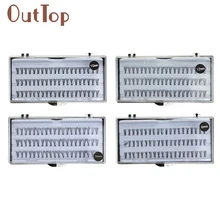 Новые модные Макияж Для женщин 60 шт./лоток ресницы расширение лоток 0327a5down