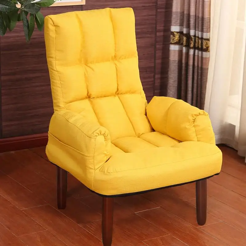 Ленивый диван тв компьютерный диван стул для кормления грудью Японский складной кресло один диван для строительства складной - Цвет: style 18