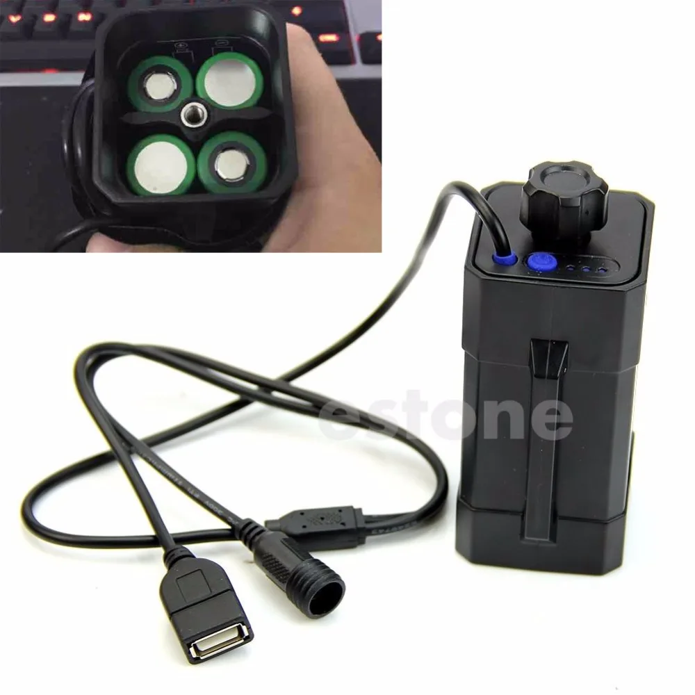 

Hot 4x 18650 Waterproof Battery Pack Case House Cover For Bike Bicycle LampWholesale dropshipping