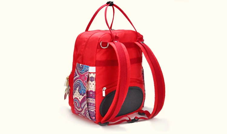 Сумка для подгузников для женщин большой емкости водонепроницаемый рюкзак уход за ребенком нейлоновые Подгузники Сумки Портативные