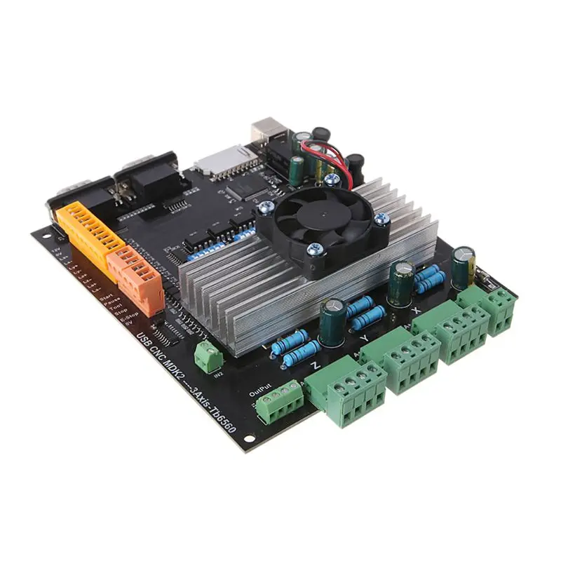 

24V 3.5A USB MDK2 CNC 3 Axis tb6560 Stepper Motor Driver Board For Engraving Machine
