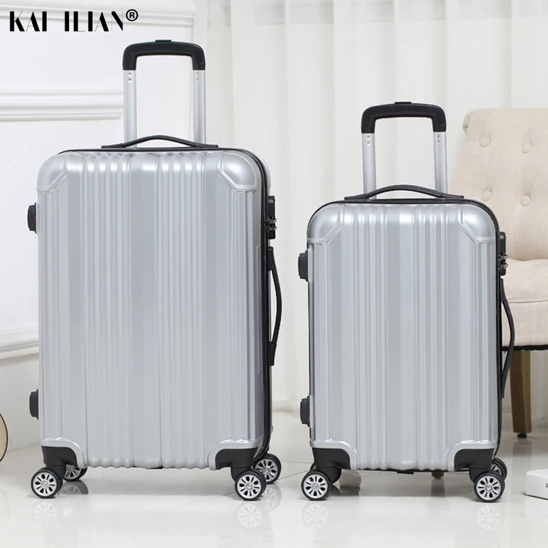 Sipnner maleta de viaje con ruedas para hombre y mujer, maleta ruedas de pulgadas, a la moda, maleta con contraseña, ABS + PC|Equipaje con ruedas| -