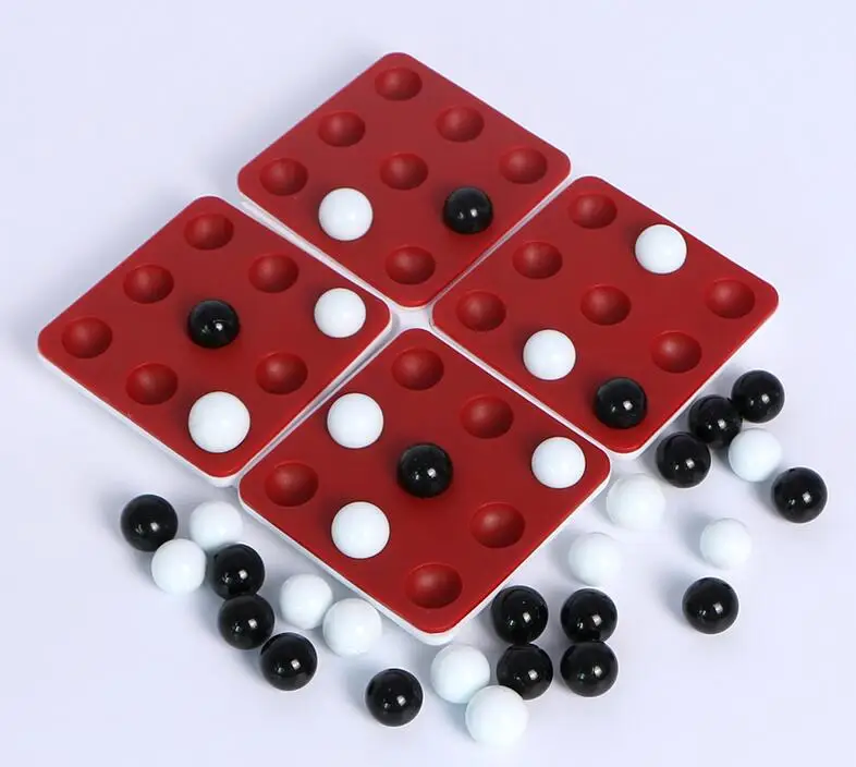 Новая настольная игра PENTAGO 2 игрока ночной бар шахматы Pentago легкая английская