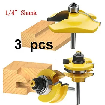 

Reversible Finger Joint Glue Joint Router Bit 1/2-Inch Shank