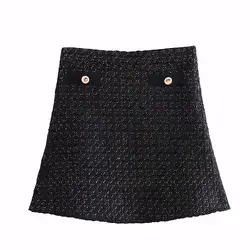 JXYSY скит для женщин harajuku faldas mujer moda 2019 Англия Стиль argyle жаккардовые длиной выше колена Мини feminino юбка