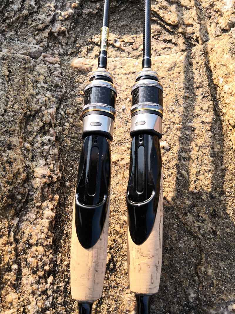 Cabo de Madeira Vara de Pesca Vara de Carbono de Energia Promoção! 1.8 m Lure Rod Spinning Ultra Light 2 6g Peso Isca Linha 3 7lb Pesar ul 25 Esporte e Lazer