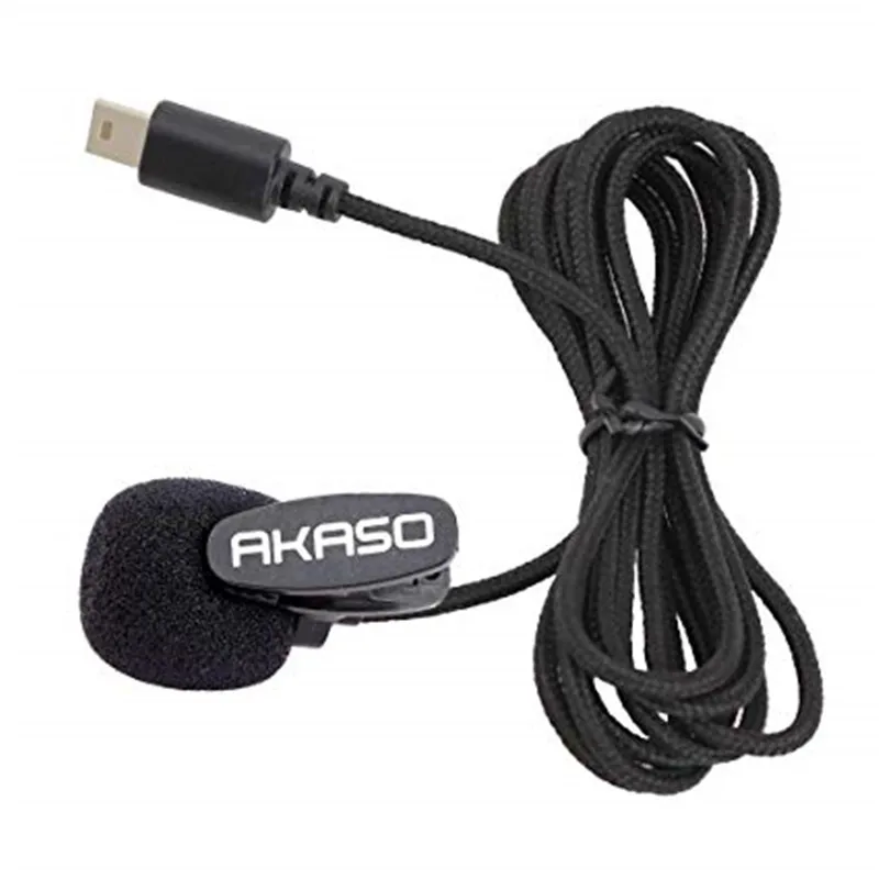 AKASO V50 Pro external microphone for AKASO V50 Pro Action Camera 4k Sports Camera only AKASO V50 Pro external microphone for AKASO V50 Pro Action Camera 4k Sports Camera only