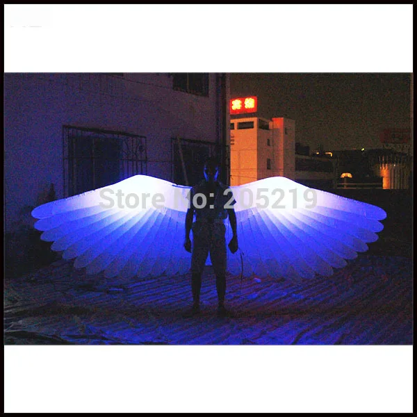 

Free shipment length 4m gaint inflatable Angel Wings for advertising