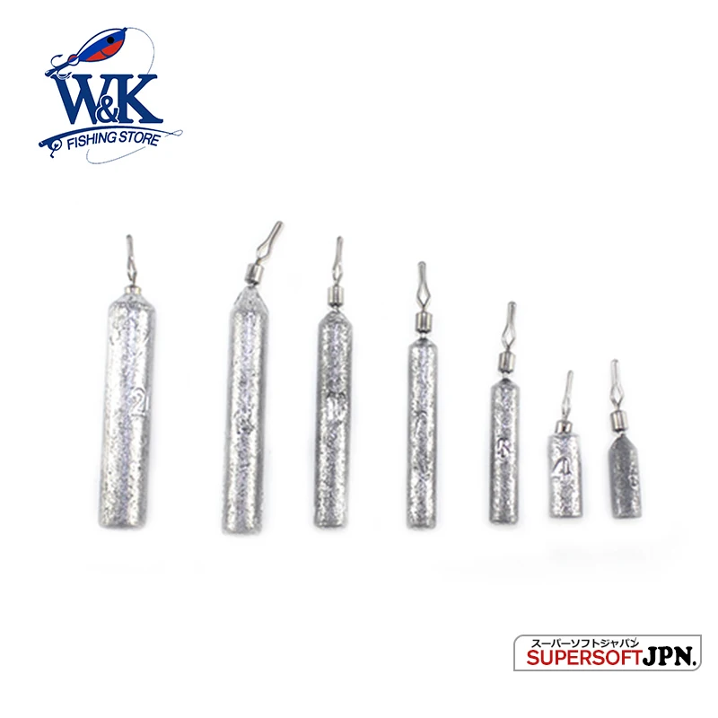 W & k brand 2017 جديد جولة أطلق الرصاص الوزن صيد السمك الملحقات أداة انخفاض الصيد ثقالة الرصاص 4 جرام/7 جرام/10 جرام/14 جرام/20 جرام HL0022
