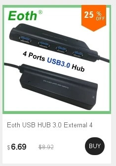 EOTH мини-usb 3,0 концентратор 4 порта питания 5 Гбит/с высокоскоростной концентратор OTG USB интерфейс для ноутбука планшет компьютер OTG usb-хаб