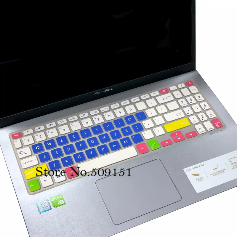 Силиконовая накладка на клавиатуру для ноутбука, Защитная пленка для ASUS VivoBook S15 S530UN S530U S530UF S5300 S5300U S5300UN 15,6 дюймов