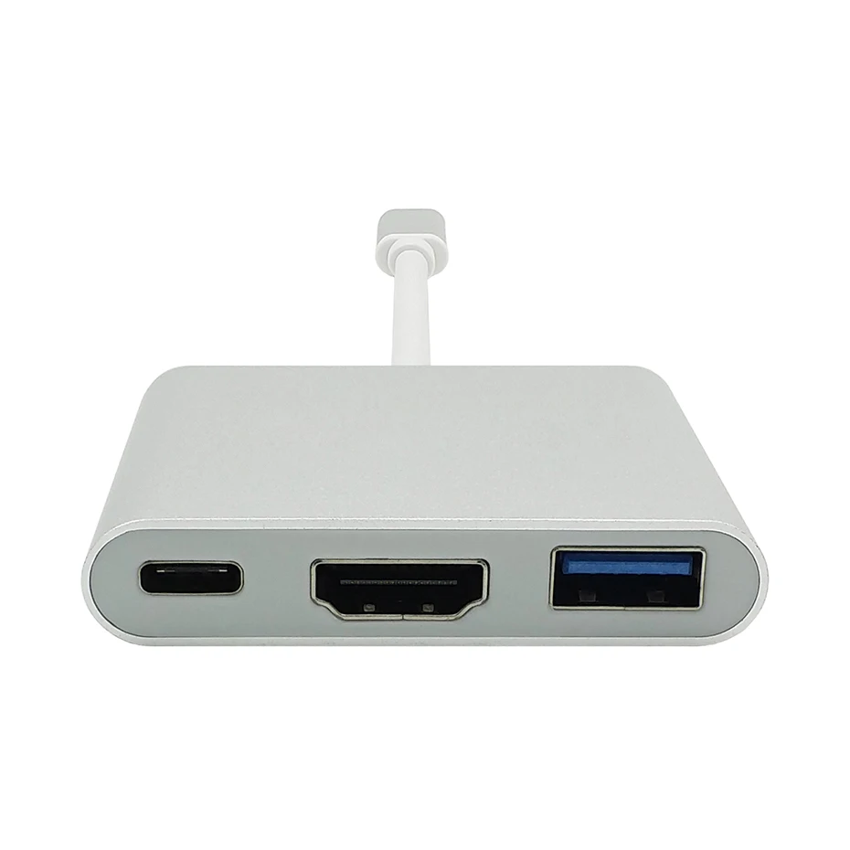 USB Type C To HDMI USB 3.0 Charging Adapter Converter USB-C 3.1 Hub Adapter for Mac Air Pro Pixel Huawei Mate10 Samsung S8+ Plus (4)