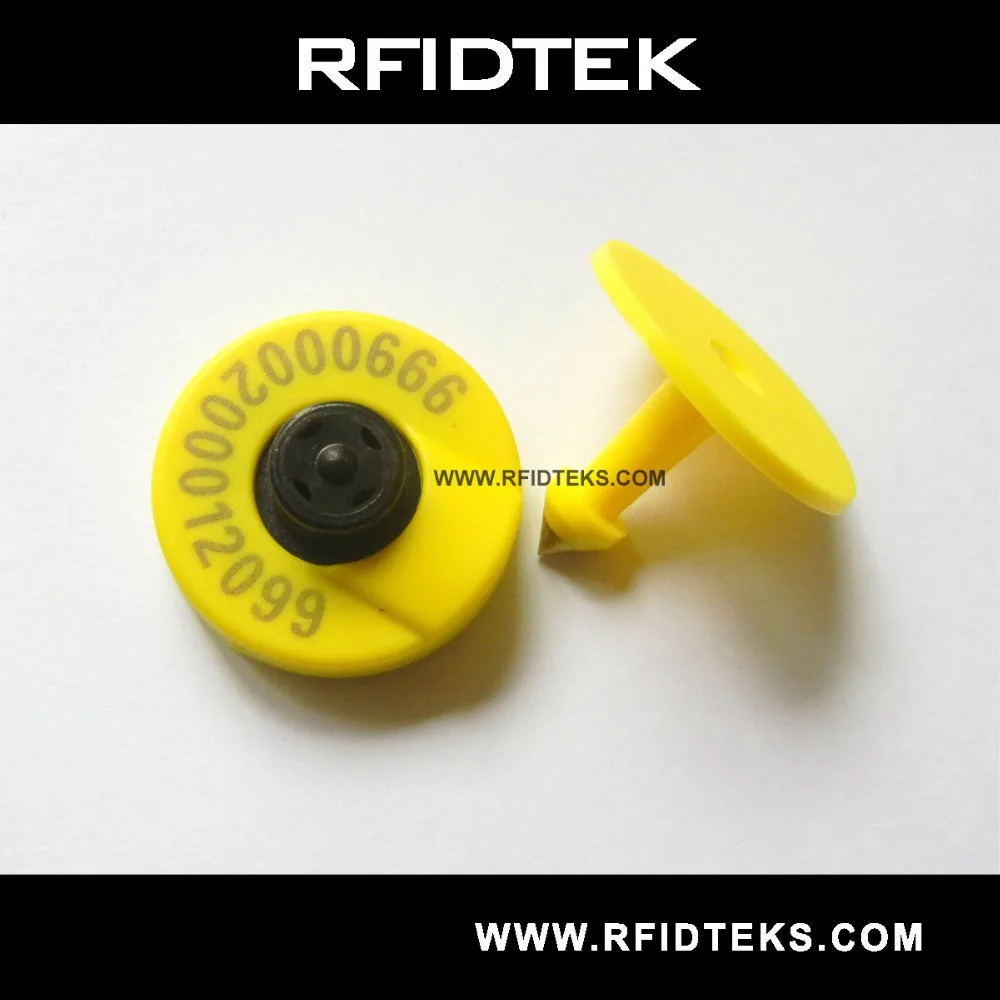 AET01 RFID бирка для животных для идентификации животных ISO 11784 и 11785, отвечающих требованиям FDX-B 134,2 кГц с EM4305 чип