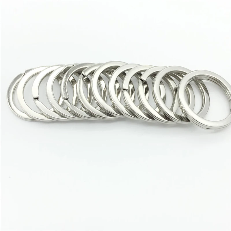 Remove-Before-Flight-10Pcs-Metal-Key-Holder-Fashion-Split-Rings-Unisex-Keyring-Keychain-Key-Fob-OEM (1)