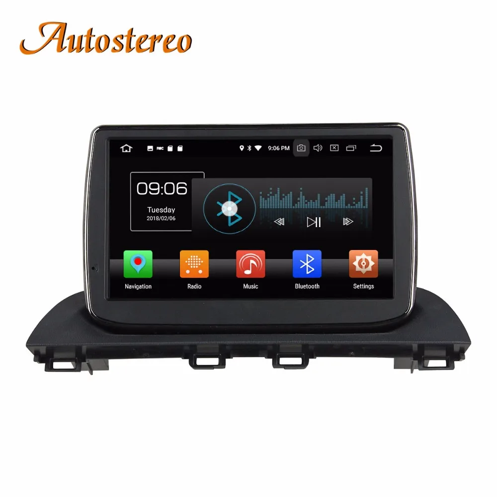 Sale Autostereo Android 9 Car CD DVD Player GPS navigation For Mazda 3 Axela 2014+ head unit multimedia player radio tape recorder 2