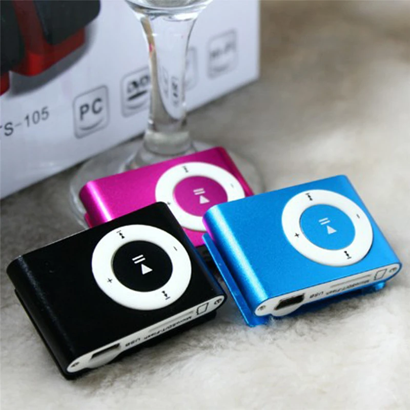 Новинка 2019 стильный зеркальный портативный mp3 плеер мини MP3 с зажимом спортивный