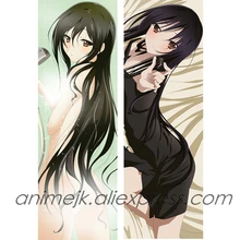 Аниме JK Accel World Kuroyuki hime сексуальная девушка Dakimakura наволочки для подушек сна Hug Чехол для подушки домашнего декора кровати