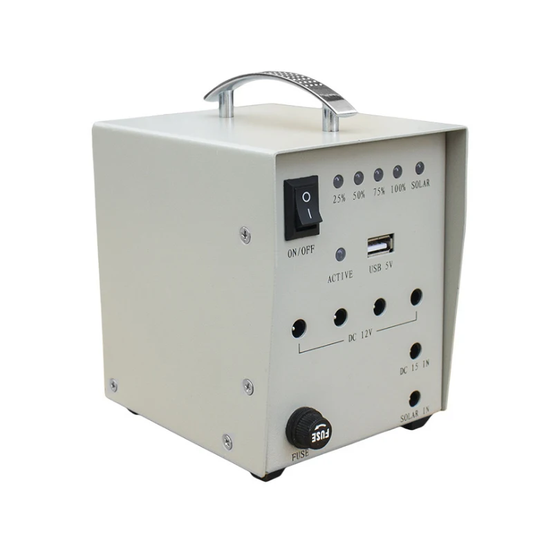 

Outdoor Portable Mountaineering Camping Lighting Solar Power System Home Lighting Photovoltaic Solar Generator Set