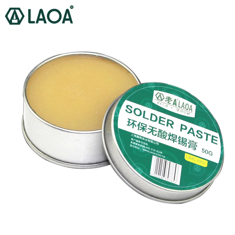 Паяльная паста LAOA 25 г 50 без кислоты SMD пастообразный флюс SMT IC 10cc инструмент для