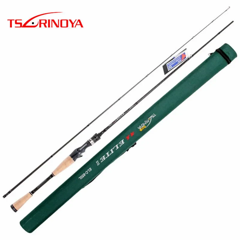 

Tsurinoya 2 Sections 1.98m 2.13m ML Baitcasting Fishing Rod Lure Weight 4-16g Carbon Lure Rods FUJI Canne A Peche Fishing Pole