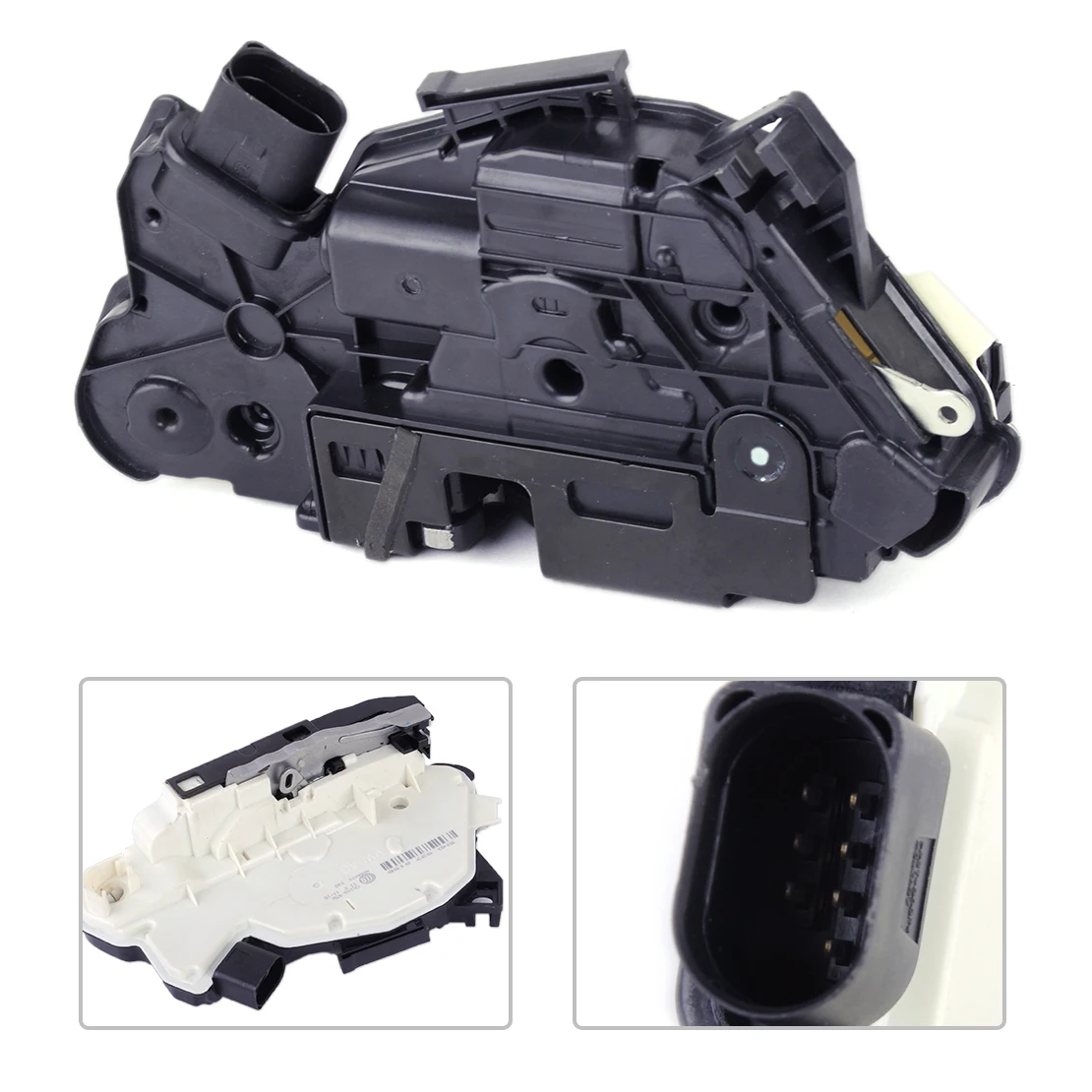 beler Driver Door Car Door Lock Latch Actuator Front Left Fit for VW