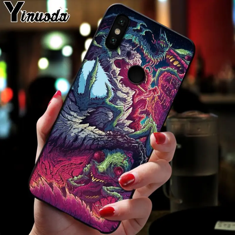 Чехол Yinuoda Hyper Beast Cs go для xiaomi redmi 7 5plus 6pro 6a note8 note5 note7 note8pro mi8se 9se аксессуары